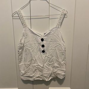 White tank top